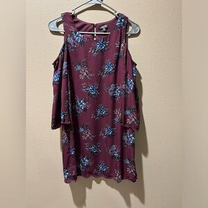 Cold Shoulder‎ Dress
